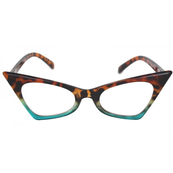 "Blink-Ombre 2" Vintage High Pointed Tip Cat Eye Fashion Frames